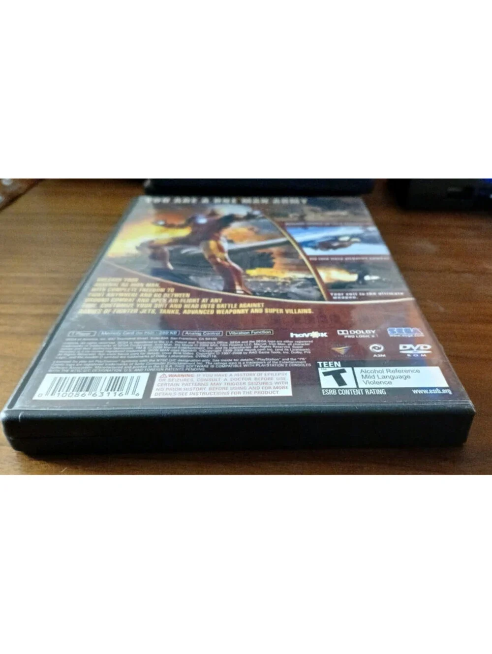 Iron Man (Sony PlayStation 2, 2008)